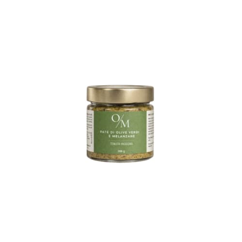 Green Olive and Eggplant Pate